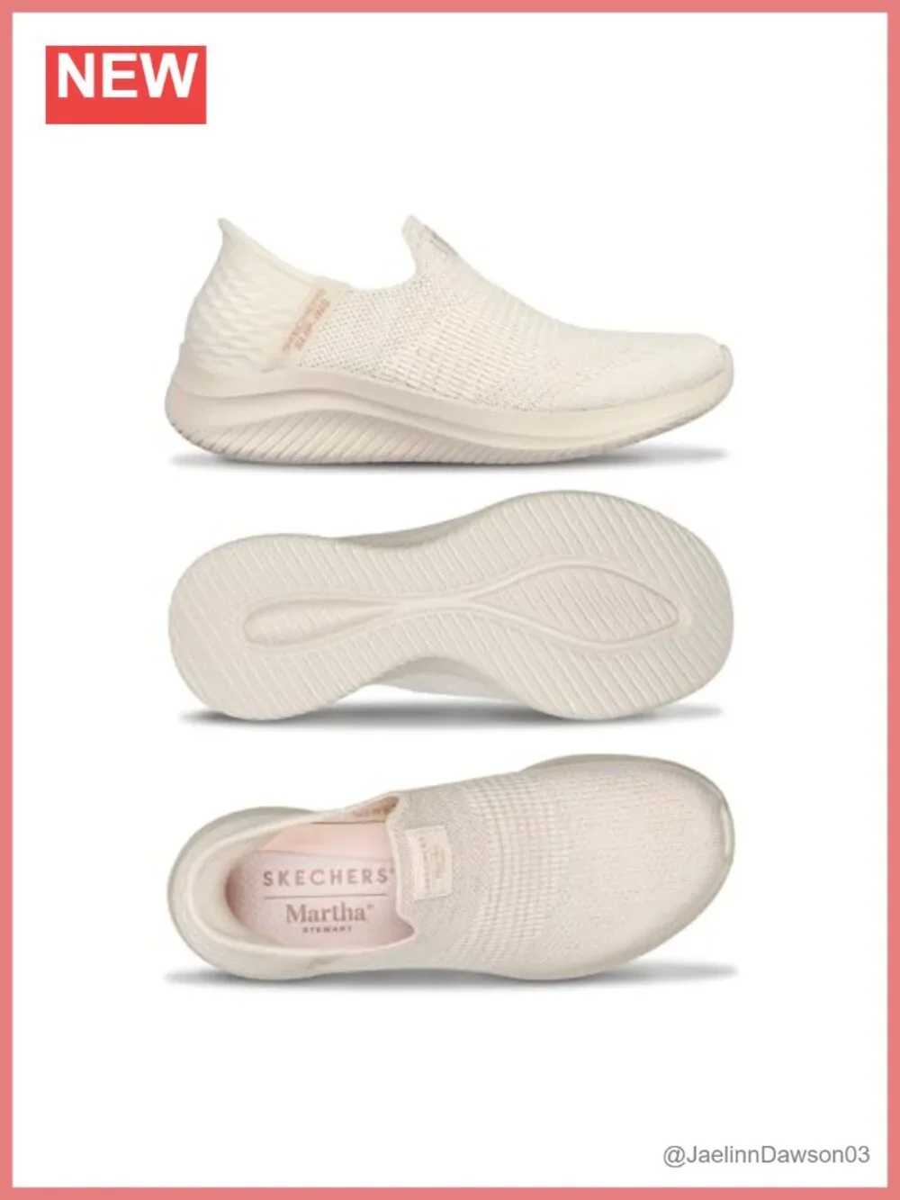 Slip-On Sneakers with Memory Foam Cushioning - Stretch Knit, Hands-Free Tech